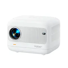 YABER - Mini Proyector L1 WiFi y Bluetooth 720p - Blanco