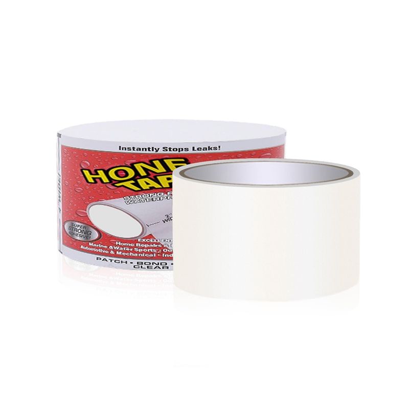 GENERICO - Cinta Impermeable Reparación Toldos Lonas Filtración Blanca