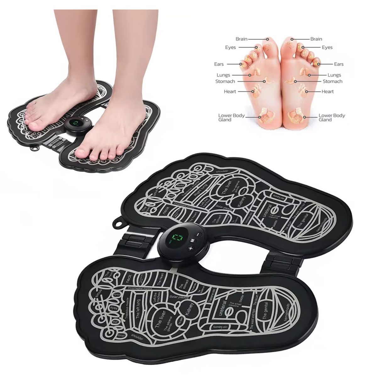 GENERICO - Masajeador Electroestimulador de Pies