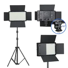 GENERICO - Kit Profesional Luz Relleno Con Trípode Reflector Pro 600led