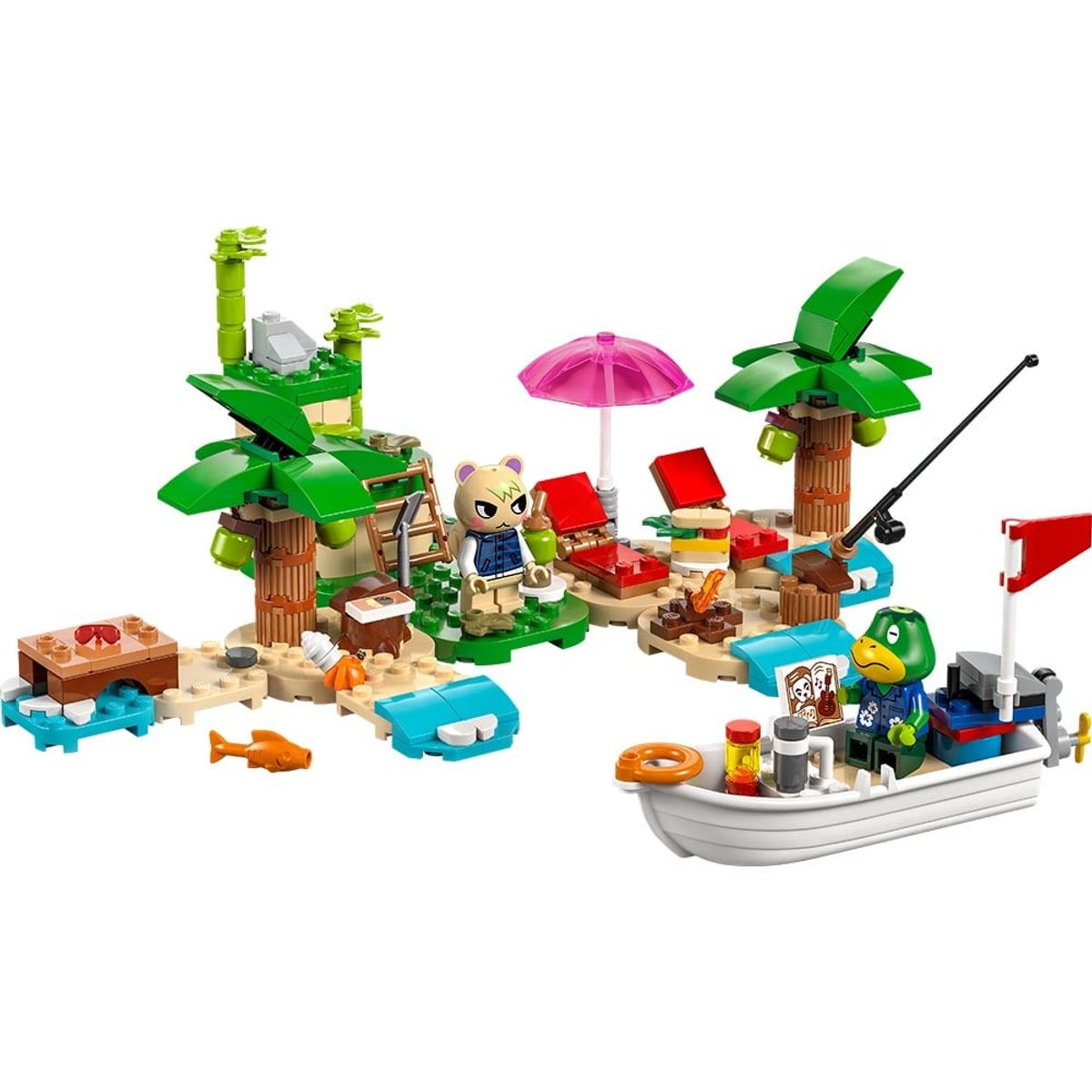 LEGO - Lego Animal Crossing Paseo En Barca Con El Capitán (77048)