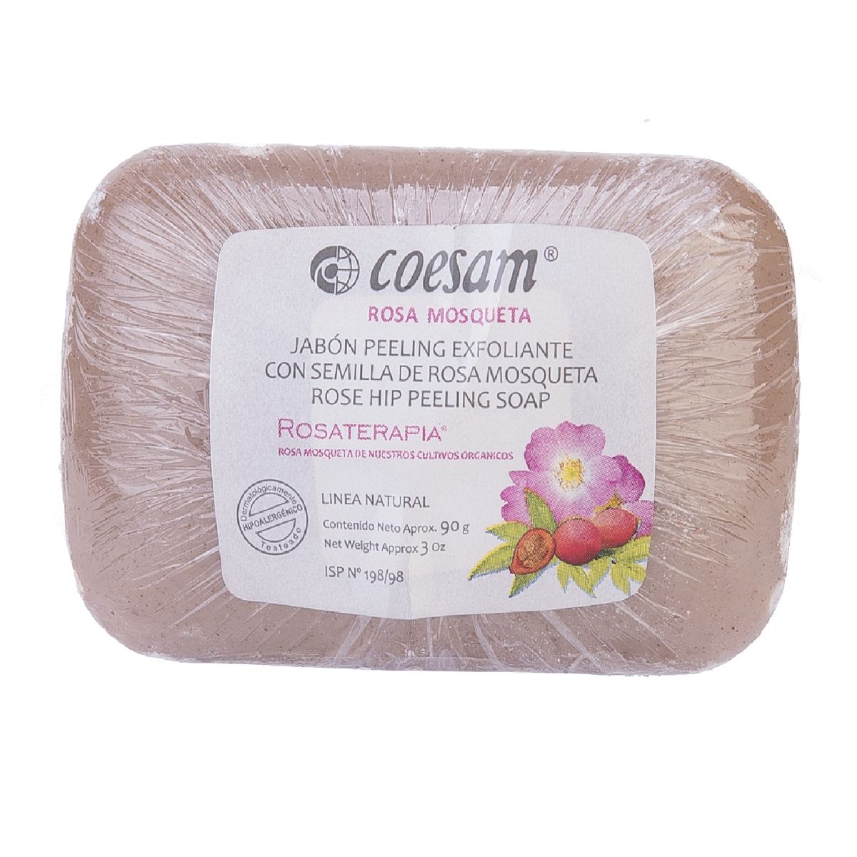 COESAM - Jabón Exfoliante con Rosa Mosqueta