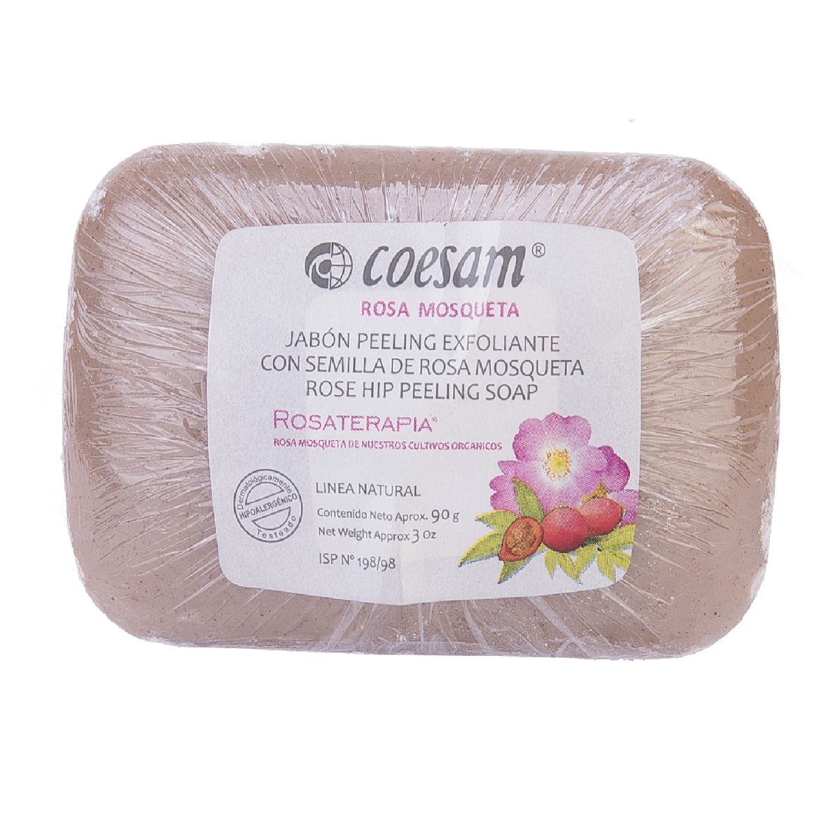 COESAM - Jabón Exfoliante con Rosa Mosqueta