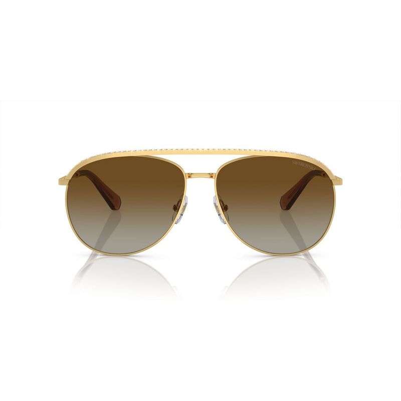 SWAROVSKI - Anteojos De Sol Swarovski 0SK7005  Dorado Mujer