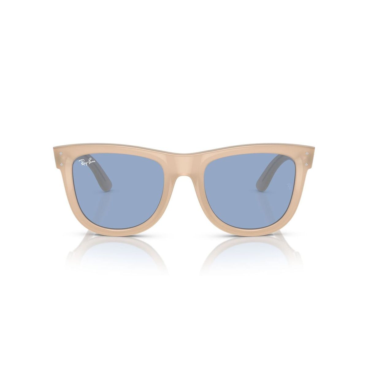 RAY BAN - Anteojos De Sol RayBan RBR0502S Wayfarer Reverse Beige