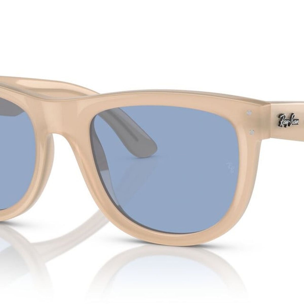 RAY BAN - Anteojos De Sol RayBan RBR0502S Wayfarer Reverse Beige