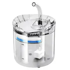 GENERICO - Bebedero Automatico para Mascotas Dispensador de Agua Electrico 3 Litros Gatos y Perros