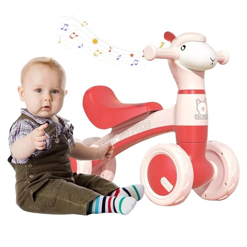 GENERICO - Bicicleta Correpasillos Aprendizaje Infantil Luces Y Sonido