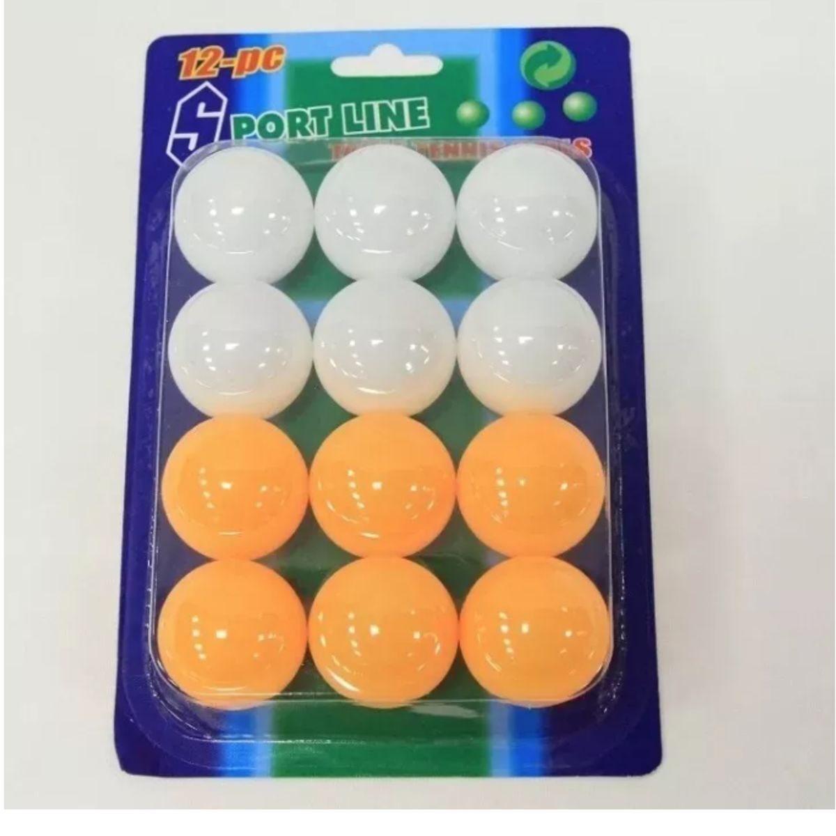 GENERICO - Pelota De Pin Pong Mesa Tenis Blancas Y Naranja 36 Pelotas