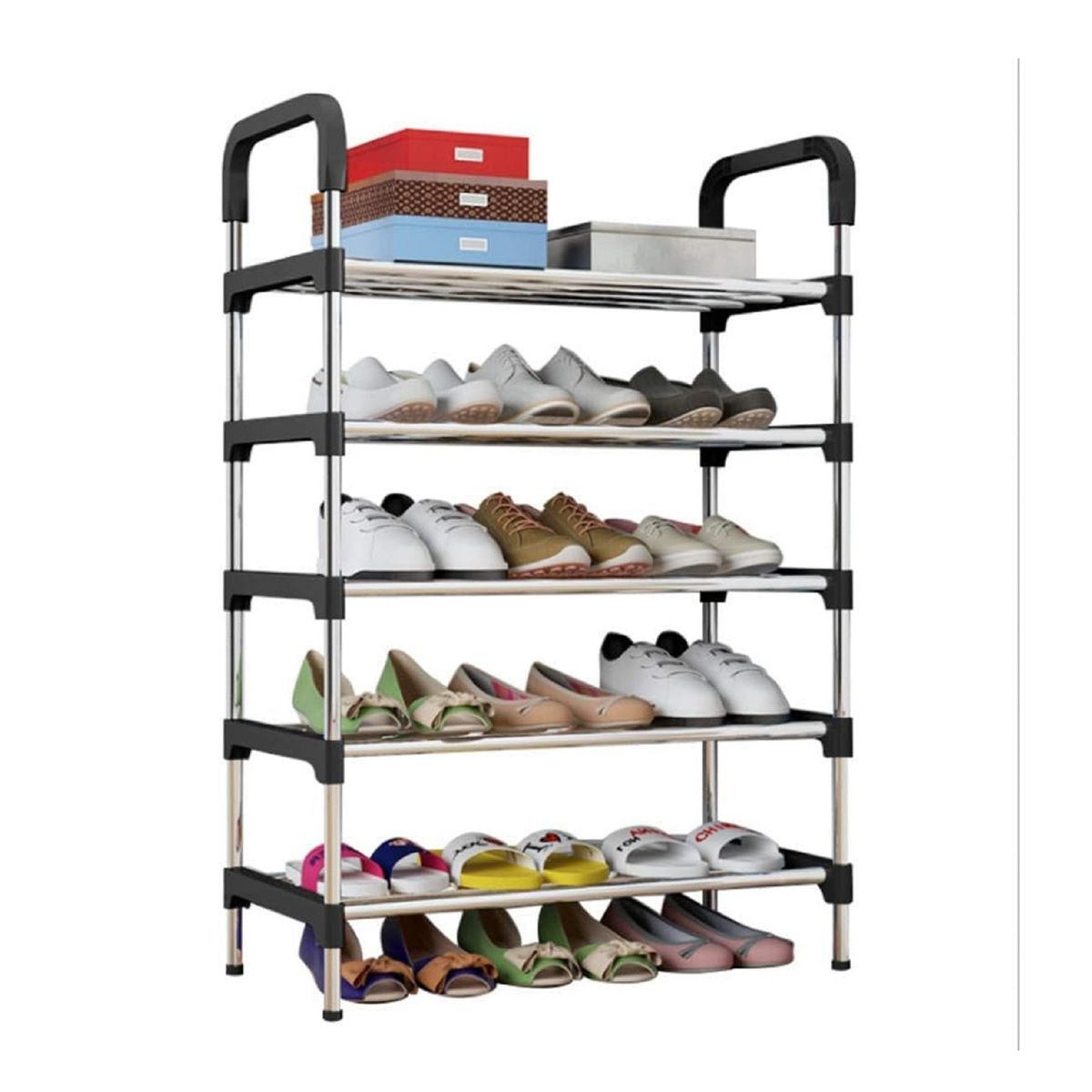 GENERICO - Zapatero Organizador Mueble Metal.  Zapateros 6 niveles