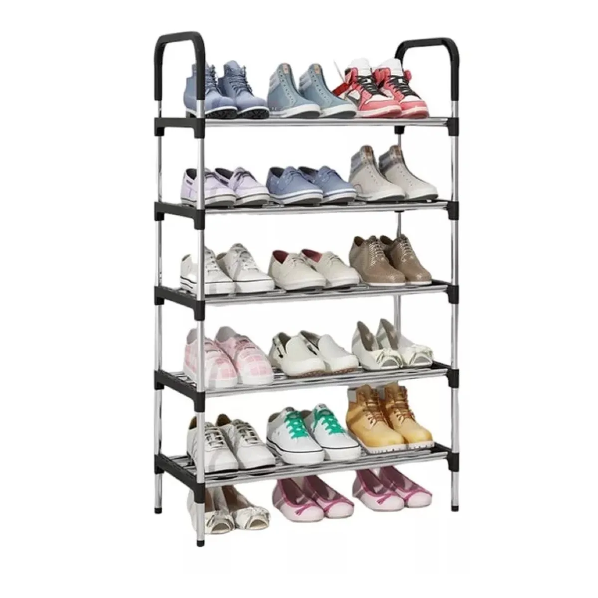 GENERICO - Zapatero Organizador Mueble Metal.  Zapateros 6 niveles
