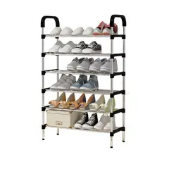 GENERICO - Zapatero Organizador Mueble Metal. Zapateros 6 niveles