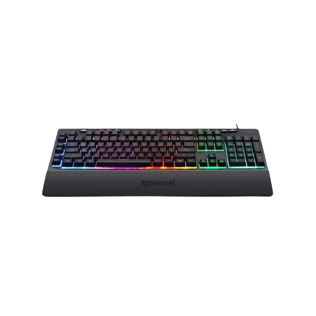 REDRAGON - Teclado Gamer Redragon Shiva K512 Full Size RGB Membrana Negro ES