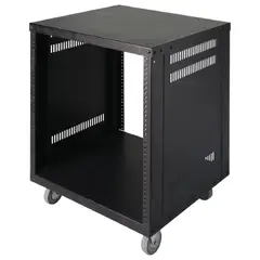 SUPERLUX - Rack de 12 Espacios Metalico con Ruedas RS 912