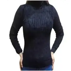 GENERICO - Sweter Cuello Alto PB-D3 - Celeste