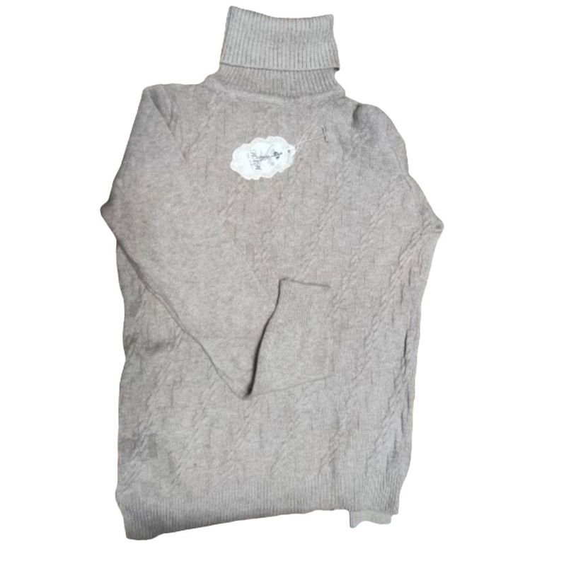 GENERICO - Sweter Cuello Alto PB-D3 - Celeste