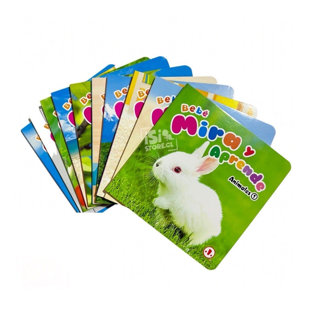 GENERICO - Set 10 Libros Infantiles Didácticos Tapa Dura