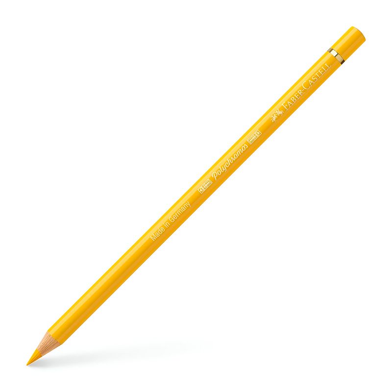 FABER-CASTELL - Lápiz Polychromo Faber Castell - 108 Amarillo Cadmio Oscuro