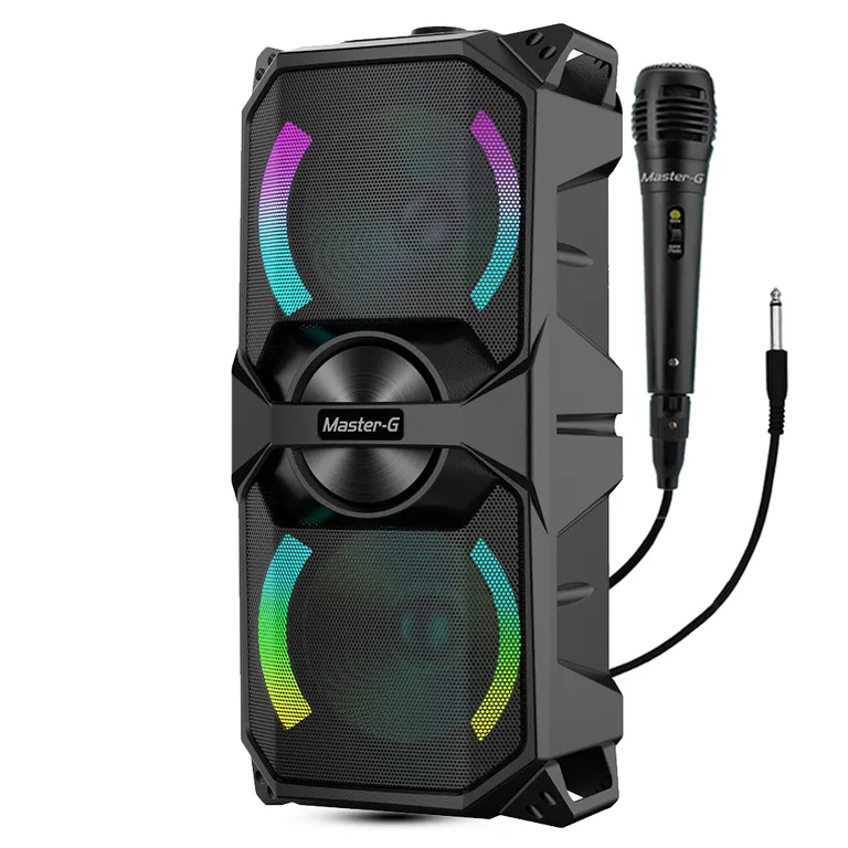 Parlante Karaoke Bluetooth Luxor 6,5" con Micrófono