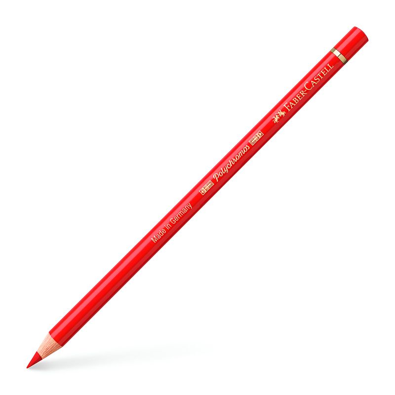 FABER-CASTELL - Lápiz Polychromo Faber Castell - 121 Rojo Escarlata Claro