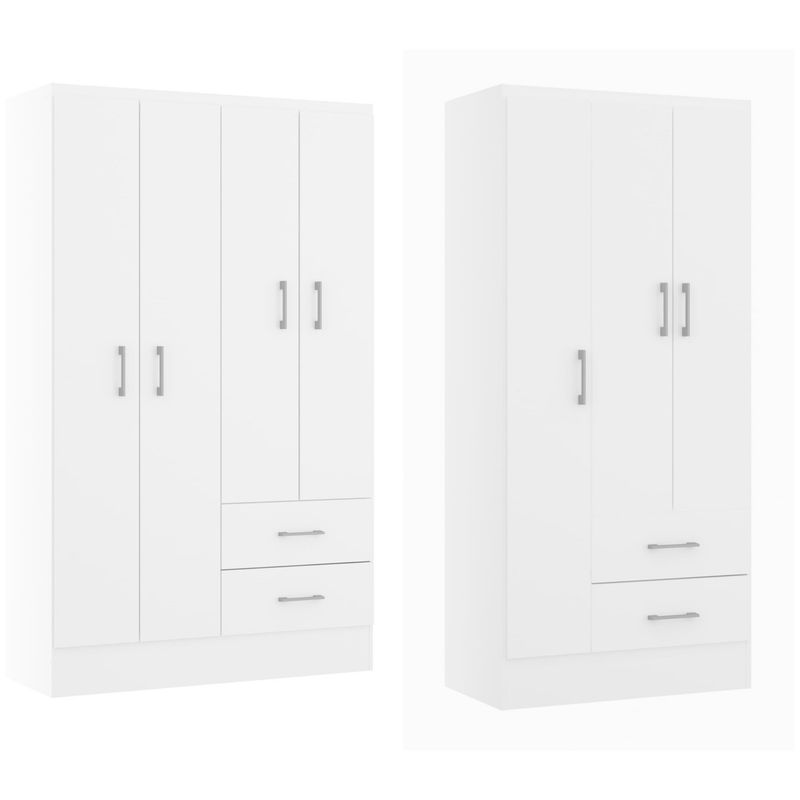 RIMEIS LTDA - Combo closet 4 puertas + closet 3 puertas R-302303