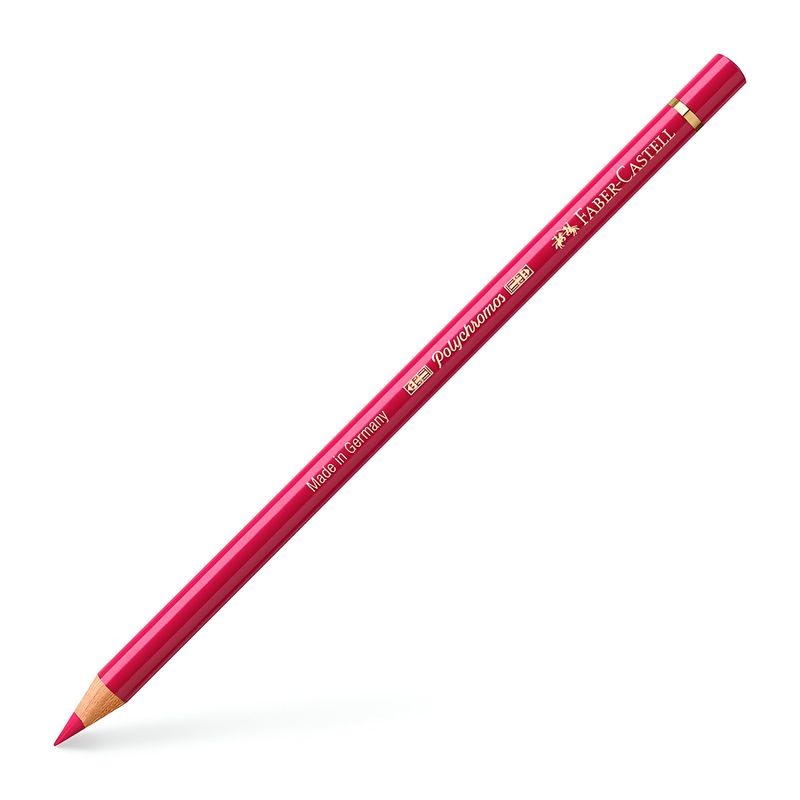 FABER-CASTELL - Lápiz Polychromo Faber Castell - 126 Carmín Permanente