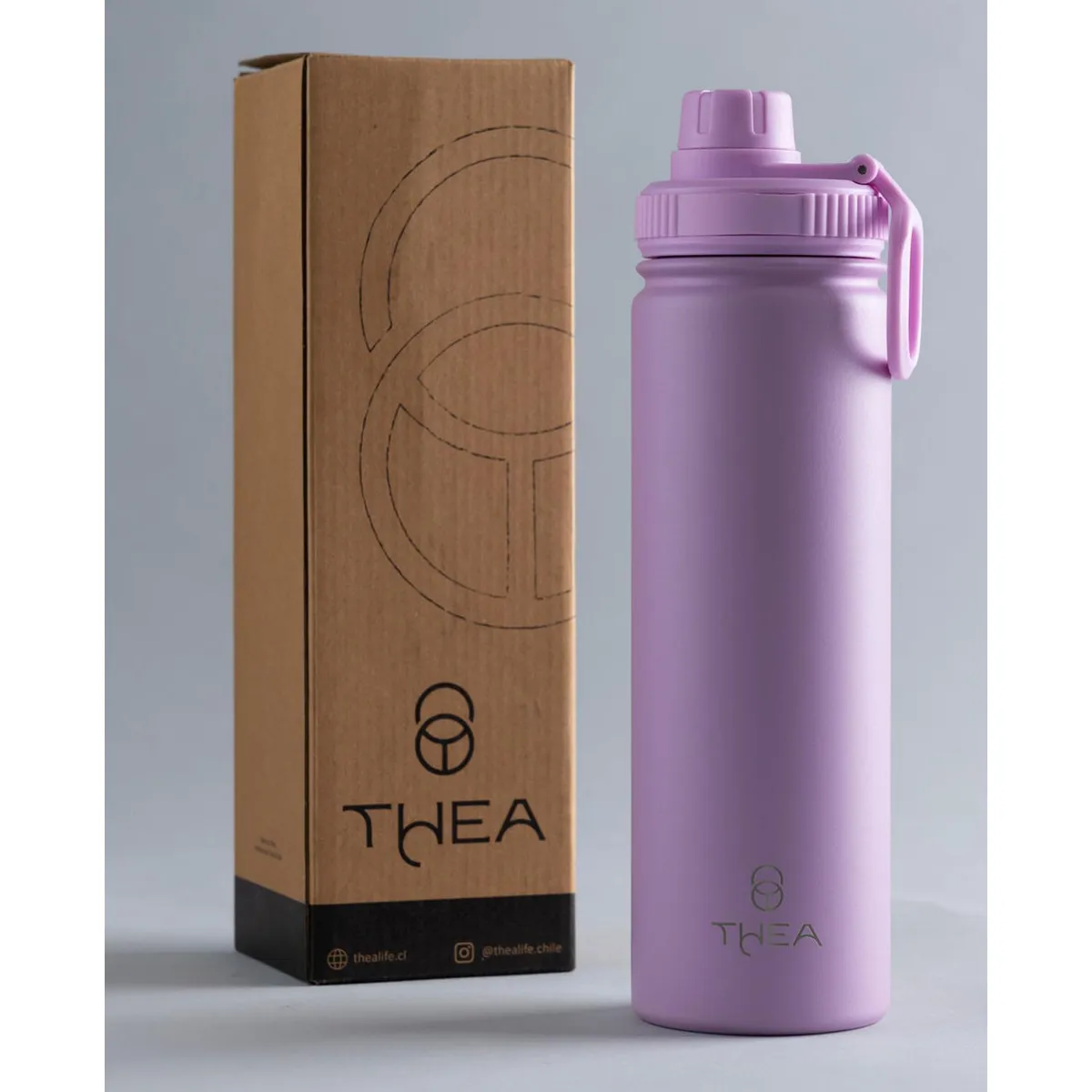 THEA - Botella Lilac Insulada 650 ml - Lila