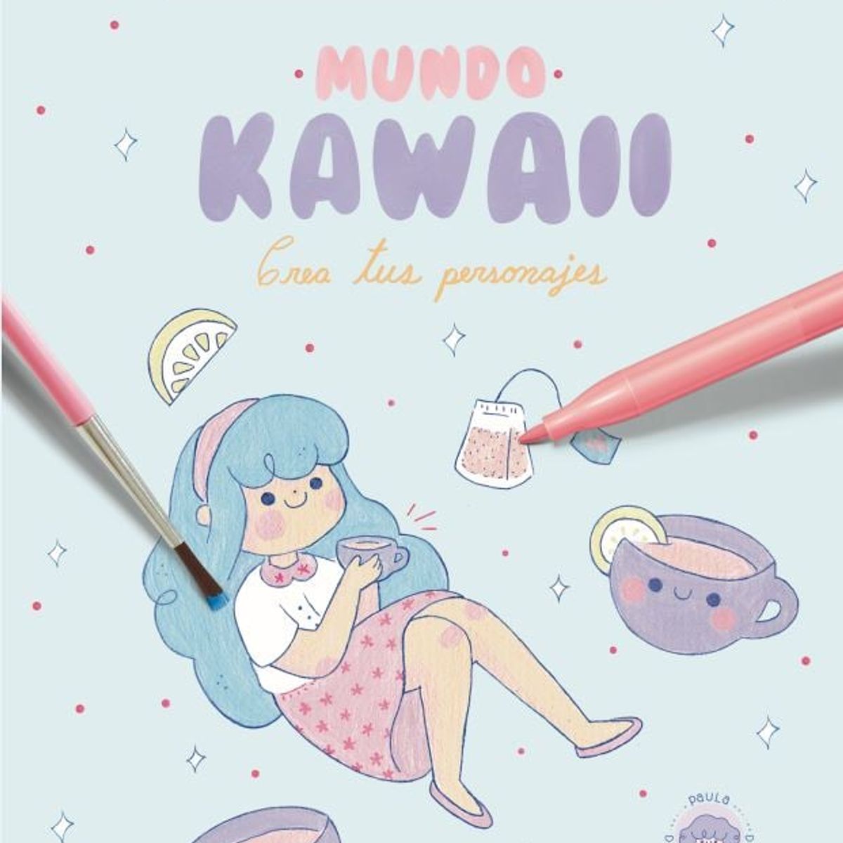 FABER-CASTELL - Libro para Colorear Mundo Kawaii Faber-Castell