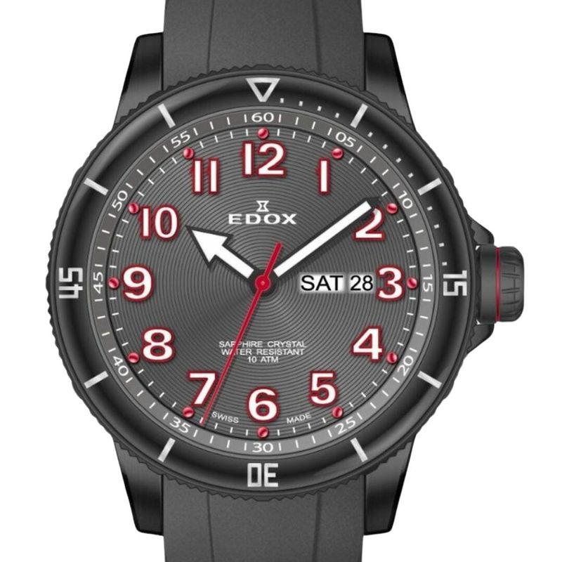 EDOX - Edox Chronorally Gris Cuarzo 84300-37nrca-grb