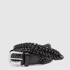BUBBA - Cinturon Braid Black Black