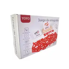 GENERICO - Juego De Ortografía De Madera Para Niños PB-C2