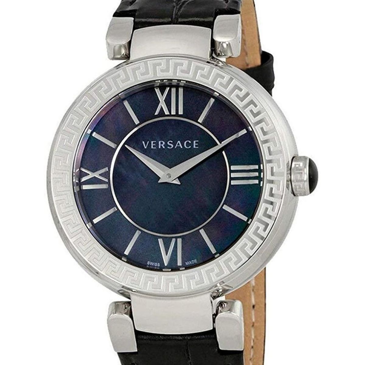 VERSACE - Reloj Versace Leda Esfera Negra Mother Of Pearl
