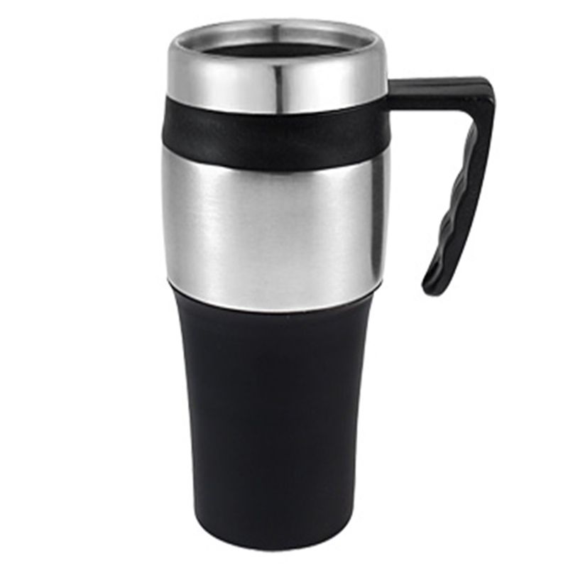 IMPORTCLICK - MUG Taza Térmico Doble Pared 450 CC - Negro