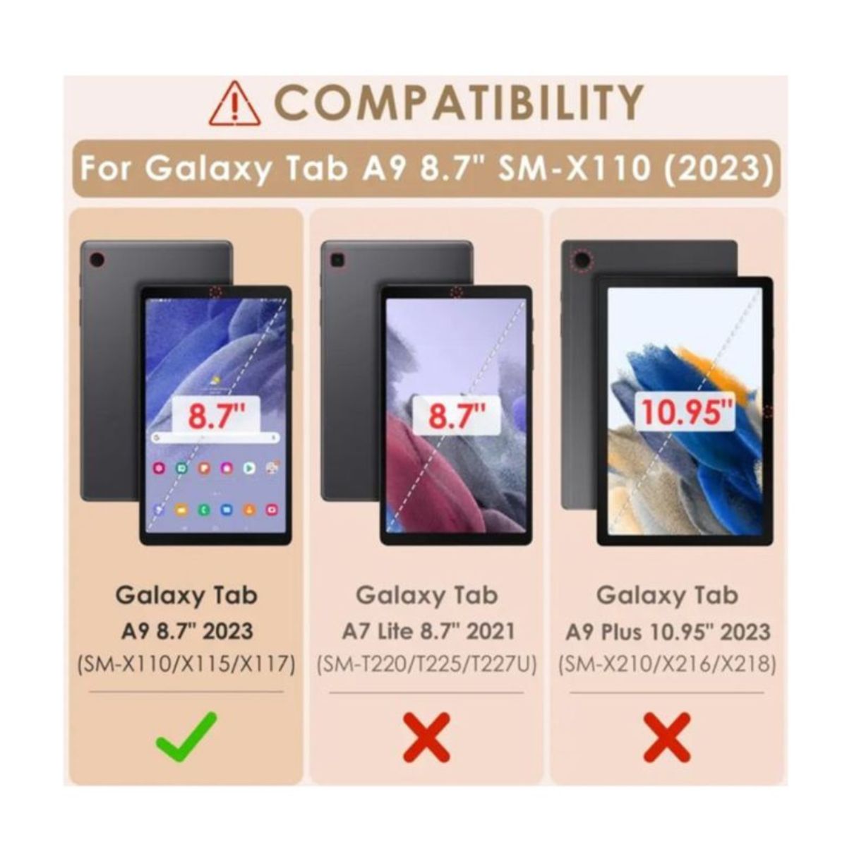 GENERICO - Carcasa Infantil Goam Eva Para Samsung Tab A9 8.7 Pulgadas Sm-x110