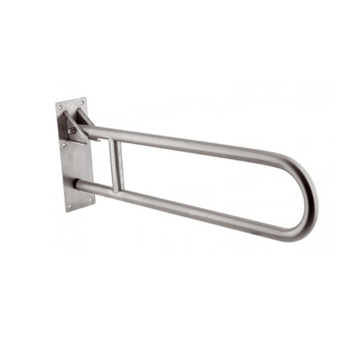 DULOX - Barra de Seguridad Abatible para Baño de 610mm Acero Inoxidable.