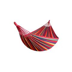 IMPORTCLICK - Hamaca De Algodón Multicolor 2 Plazas 180x150 Cm