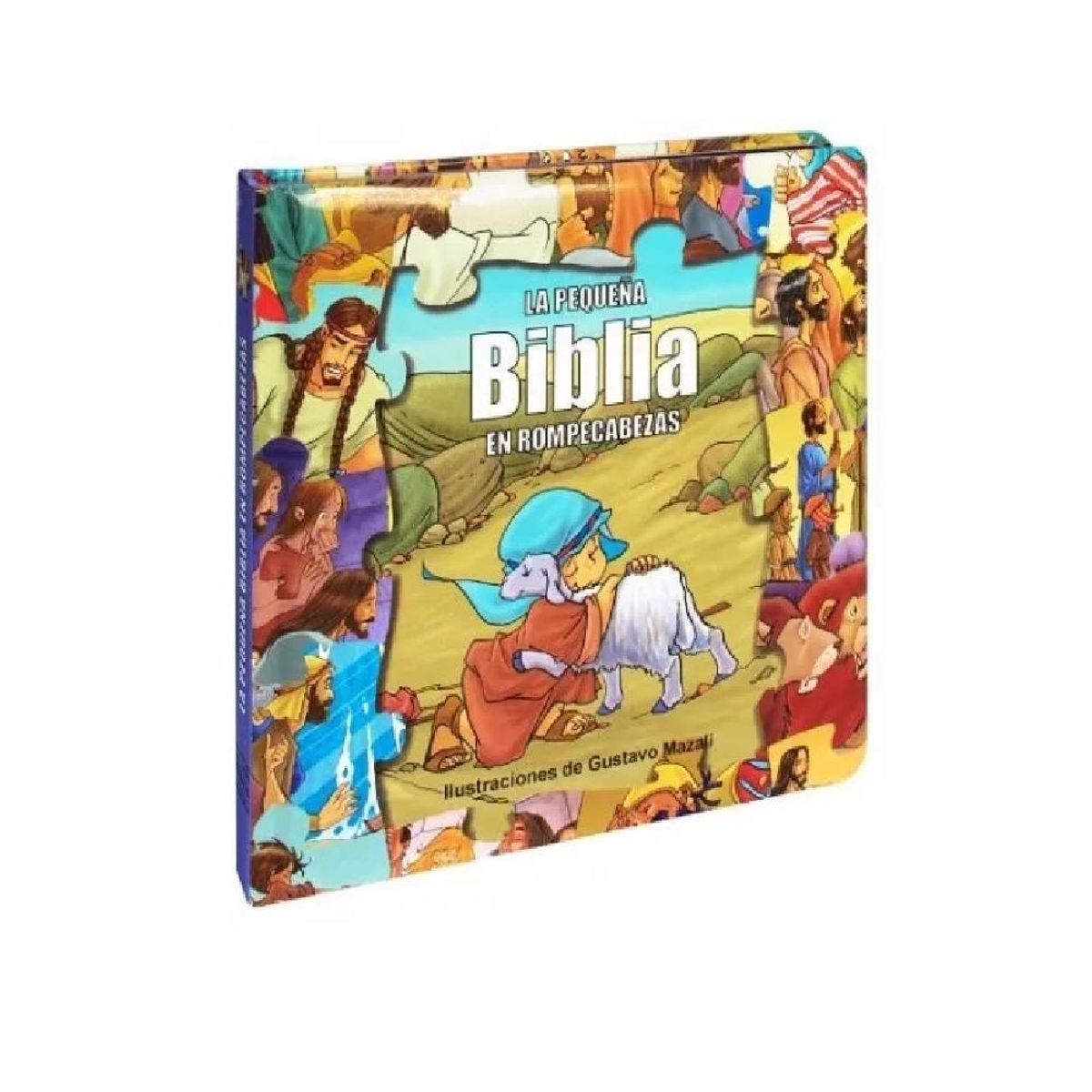 ARTIDIX - La Pequeña Biblia en Rompecabezas - Libro Ilustrado