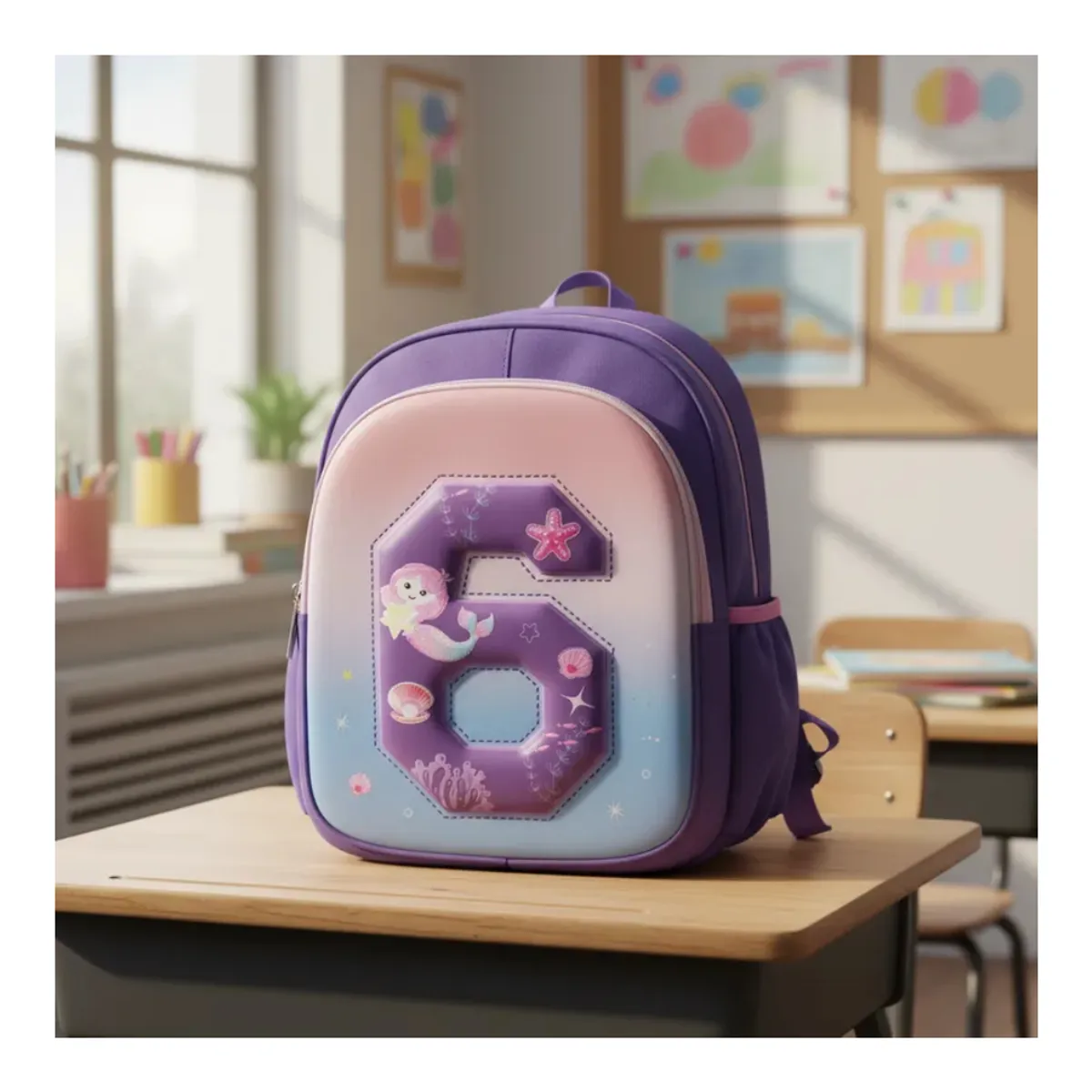 TOLIPA - Mochila Niños Unisex N6  - Morado