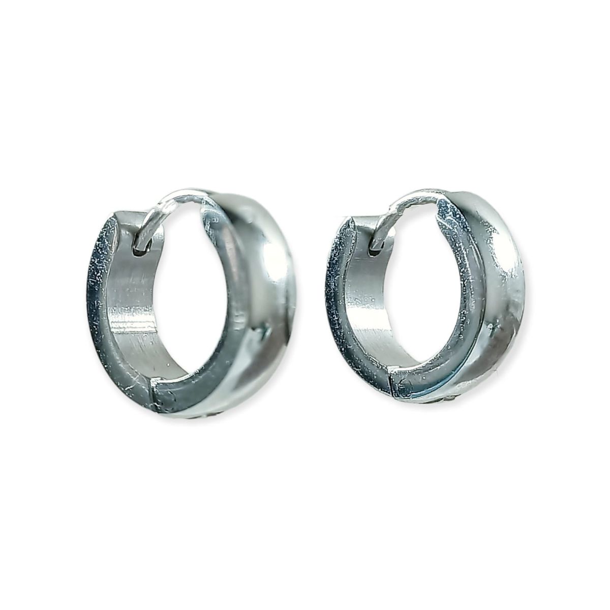 ELBAULDEJUMA - Pack Earcuff Rosa Argolla Unidad Plateada Piercing Moderno