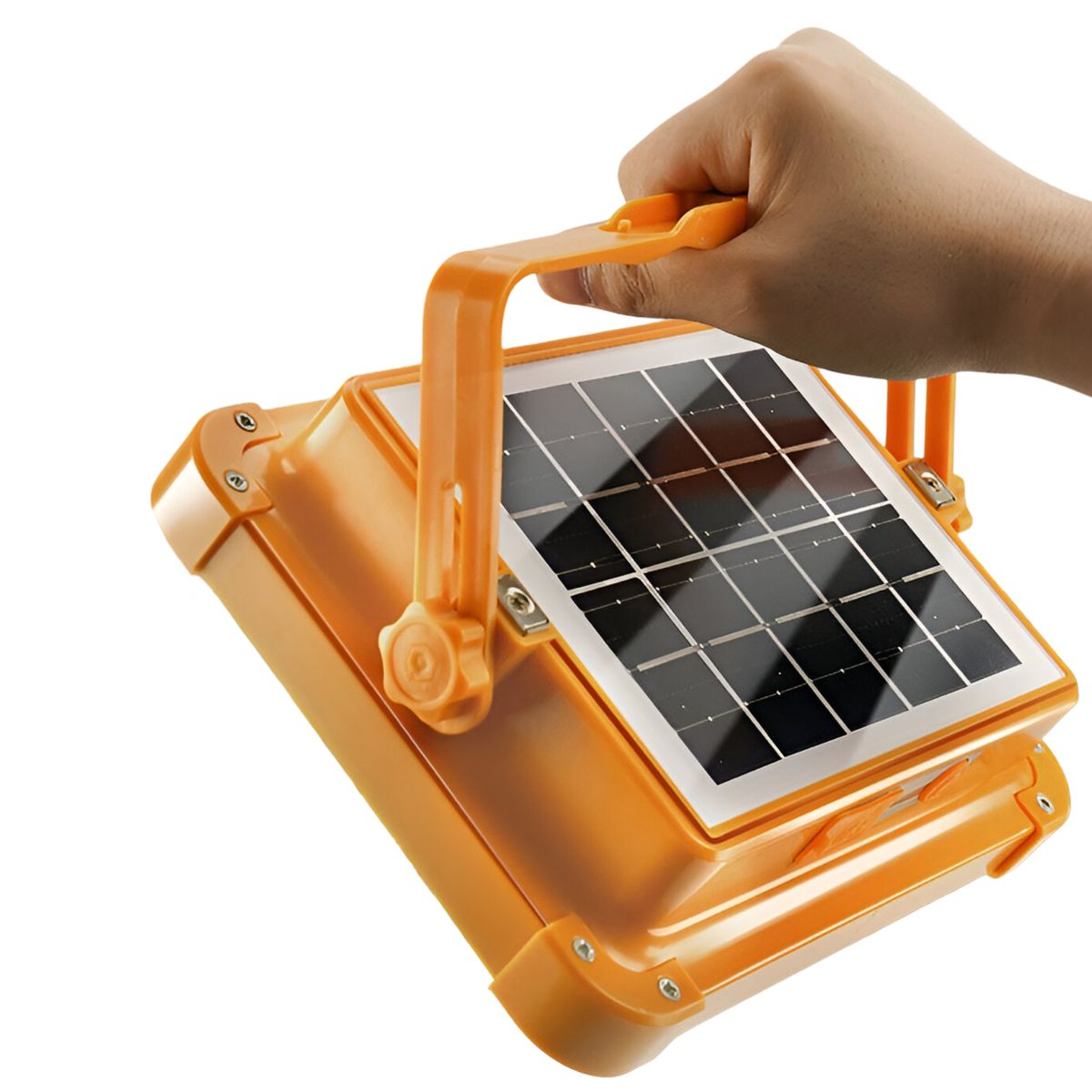 OEM - Foco Solar Portátil 100W + Cargador de Smartphone USB 175096