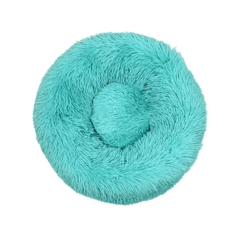 GENERICO - Cama para Mascotas Antiestres de felpa Peluda 60 CM