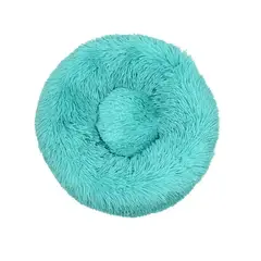 GENERICO - Cama para Mascotas Antiestres de felpa Peluda 60 CM