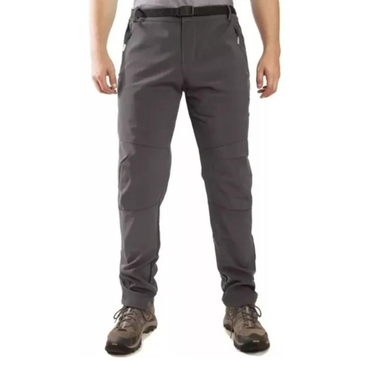 EKOI - Pantalon Softshell Termico Impermeable Con Micropolar