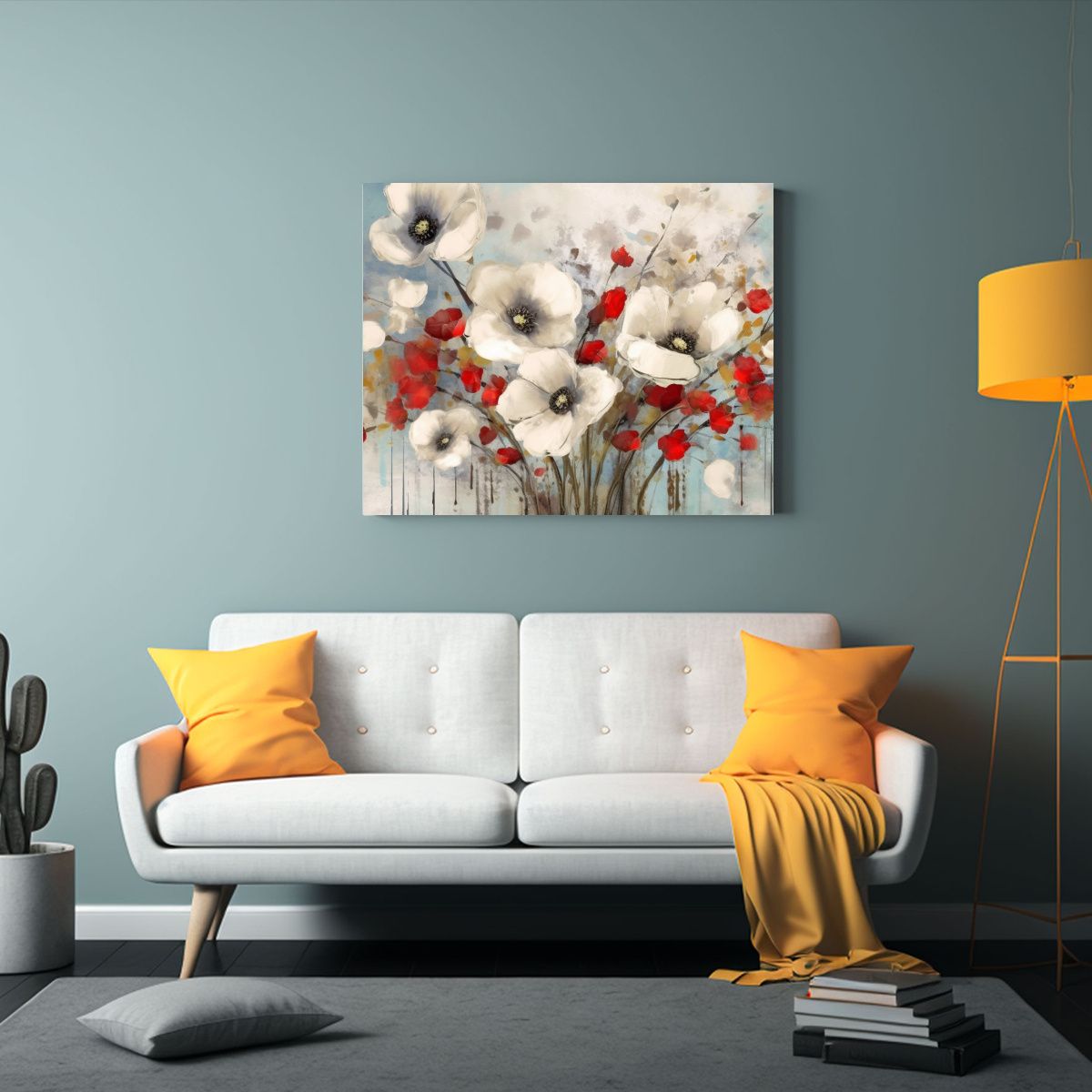 GENERICO - Cuadro Abstracto Contemporáneo Estilo Deconstrucción Conce 120x80cm