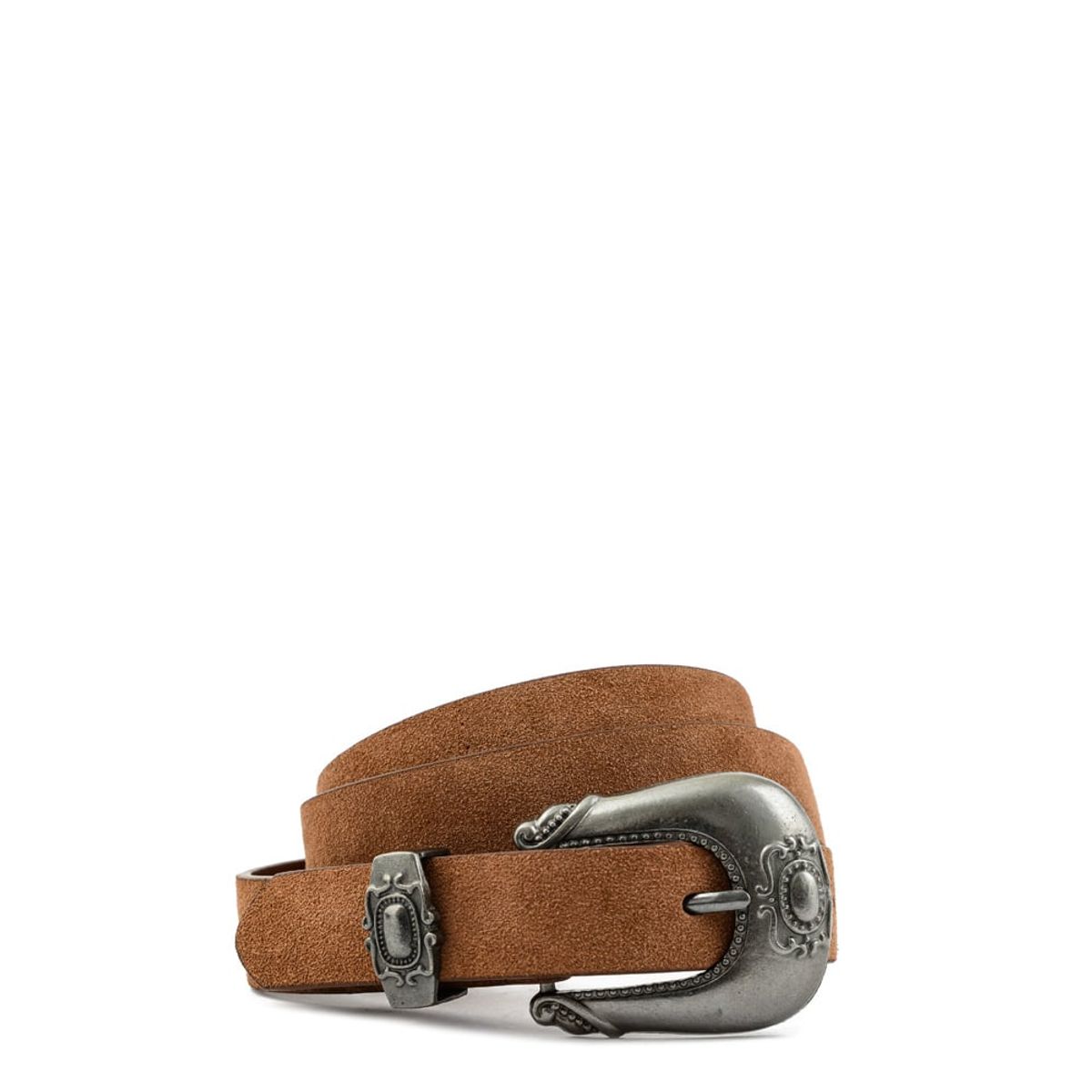 AMPHORA - Cinturon potsdam cuero café