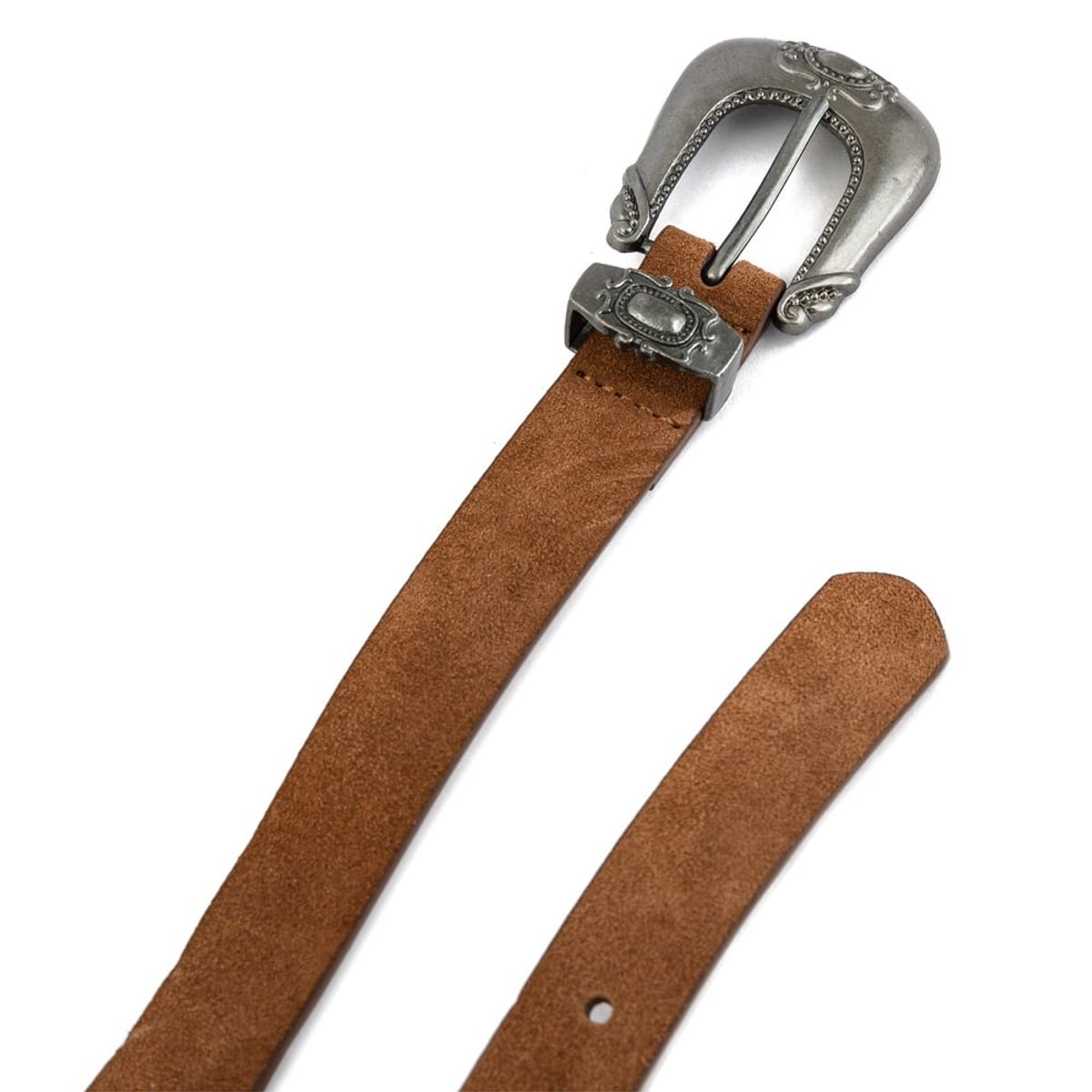 AMPHORA - Cinturon potsdam cuero café