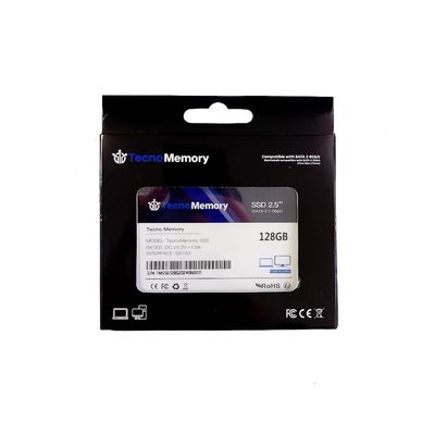 Imagen 2 del producto Tecnomemory SATA3 128GB SSD R500/W420