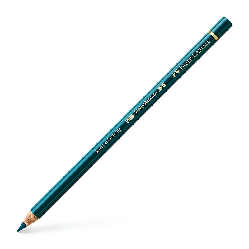 FABER-CASTELL - Lápiz Polychromo Faber Castell - 158 Verde Cobalto Oscuro