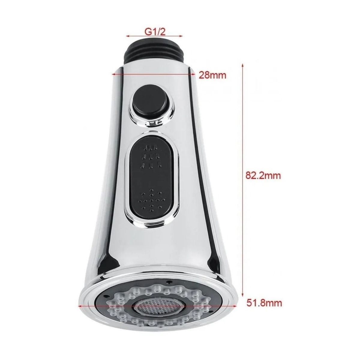 ATURE - Boquilla G12 Repuesto Para Llave Monomando Lavaplato Ahorro