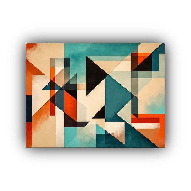 GENERICO - Pinturas Decorativas Minimalistas Abstractas Geométricas En 120x80cm